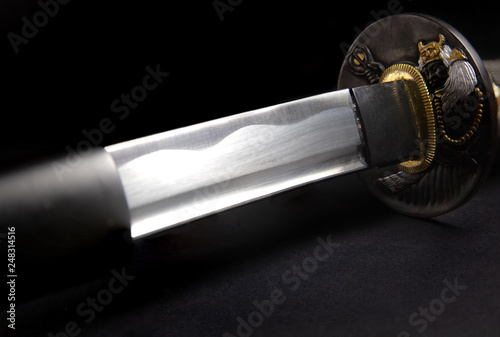 Japanese katana samurai sword