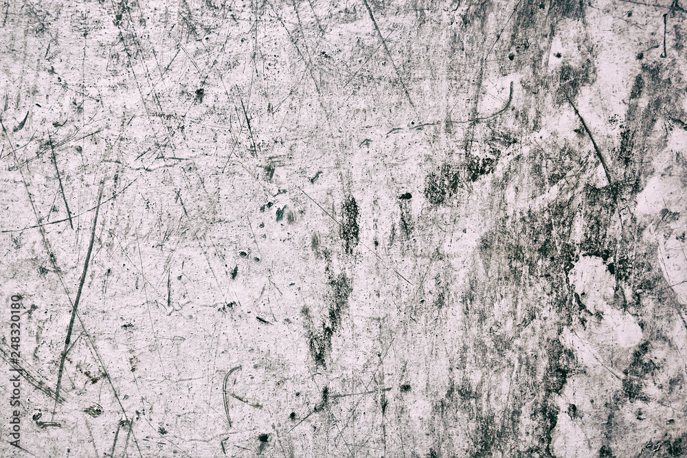 Old dirty wooden surface with white paint flaking and cracking texture Old dirty wooden surface with white paint flaking and cracking texture