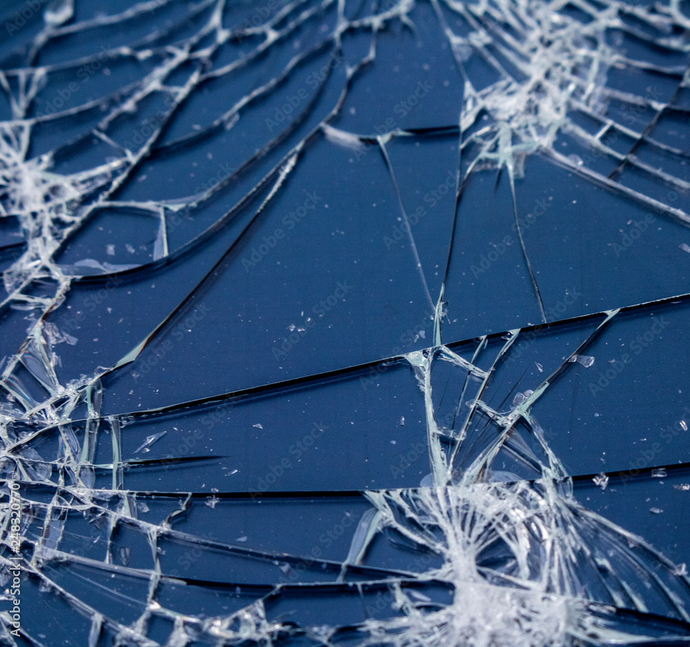 Shattered Glass Vandalised Screen Shattered Glass Vandalised Screen