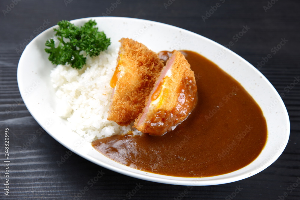 ハムエッグカレー ハムエッグカレー