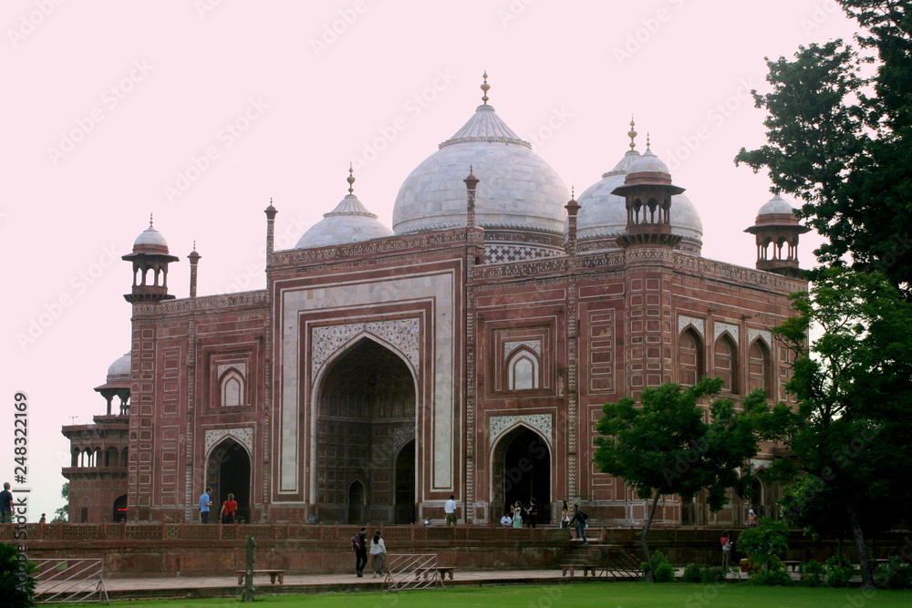 Taj Mahal of Agra. India. Unesco World Heritage Site