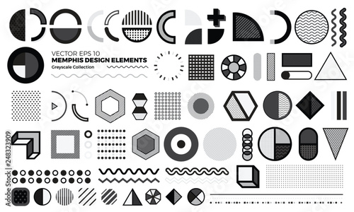 Memphis design element