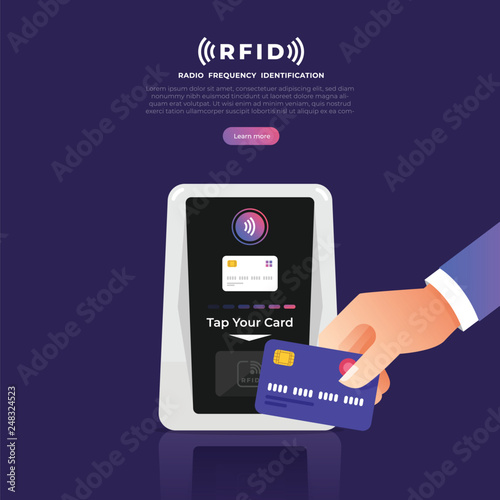 RFID Illustration Vector