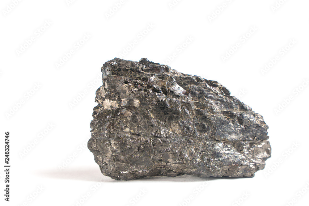 coal. industry. mineral coal on a white background.