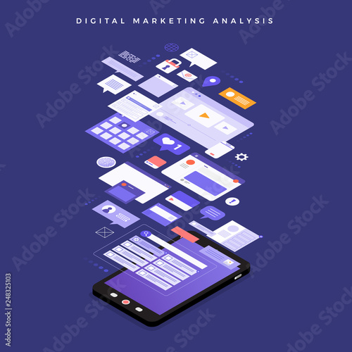 Digital marketing analysis