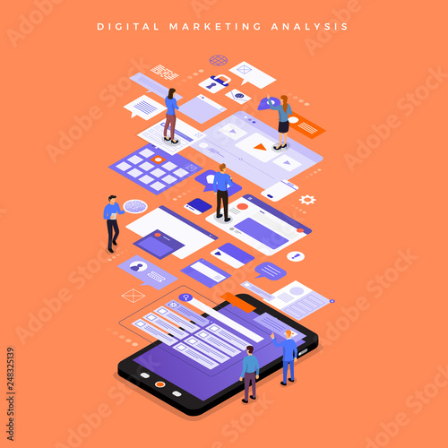 Digital marketing analysis