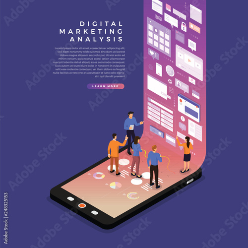 Digital marketing analysis