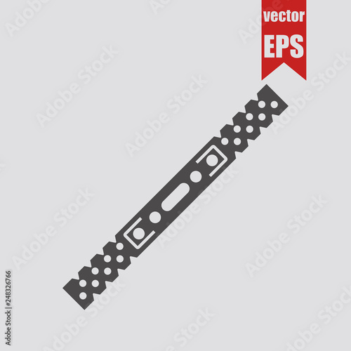 Steel profile icon.Steel Profile for plasterboard.Vector illustration.