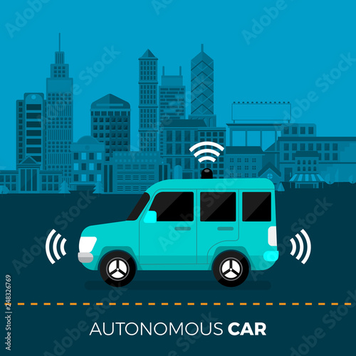 Autonomous Car self driving technology