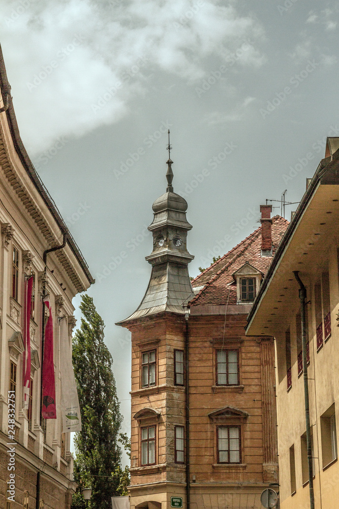 Fototapeta premium Lubiana, Slovenia