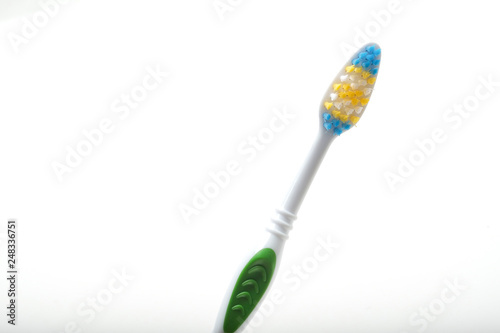 Old toothbrush And new toothbrush