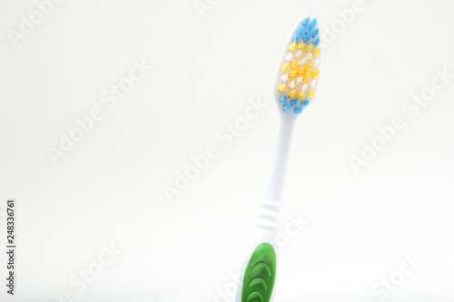 Old toothbrush And new toothbrush