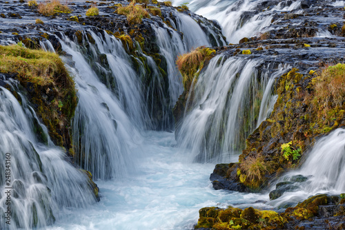 Detail vom Bruarfoss  Island