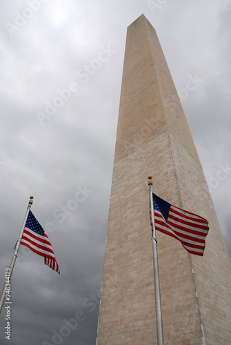 Washington Monument on National Mall in Washington, DC