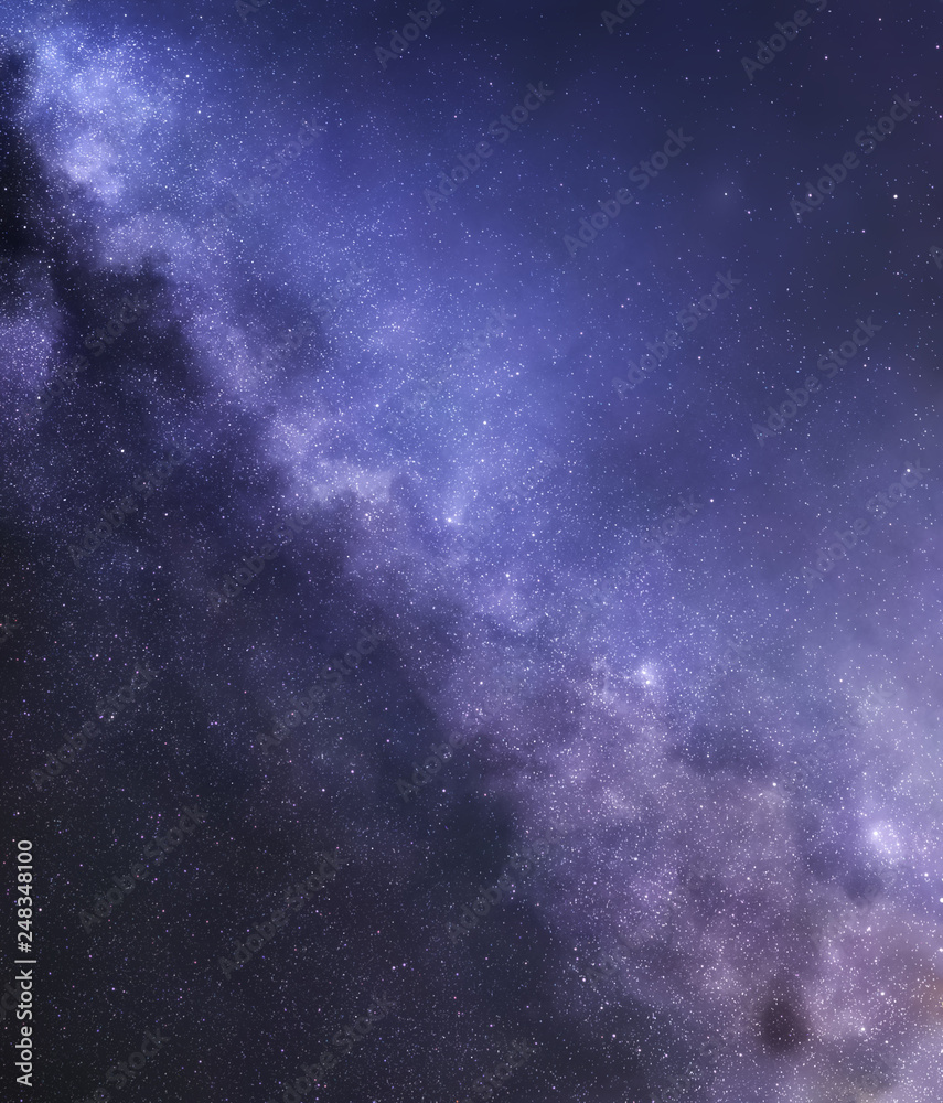 Milky Way abstract background