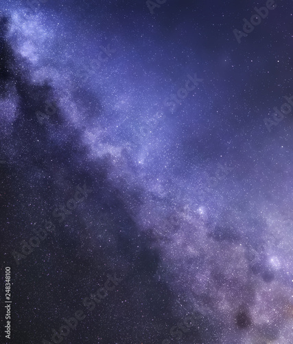 Milky Way abstract background