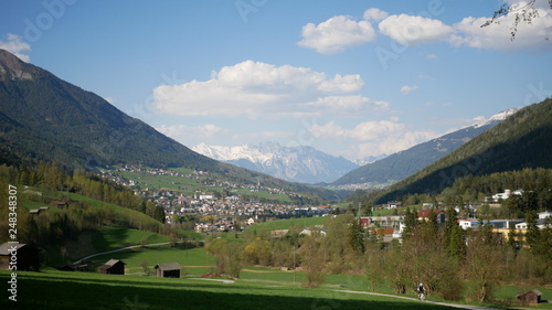 Panoramic view of Stubaital – Fulpmes