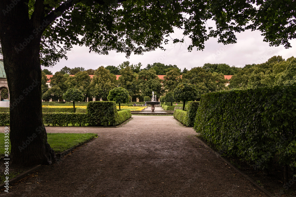The Garden of the Court (Hofgarten), Munich