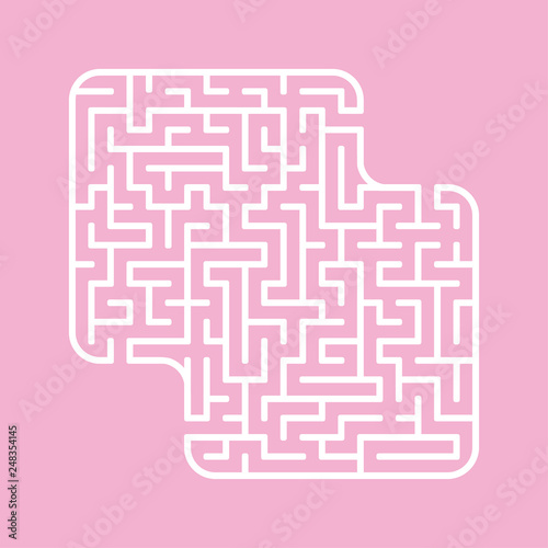 Maze. Game for kids. Funny labyrinth. Activity page. Puzzle for children. Riddle for preschool. Color vector illustration. photo