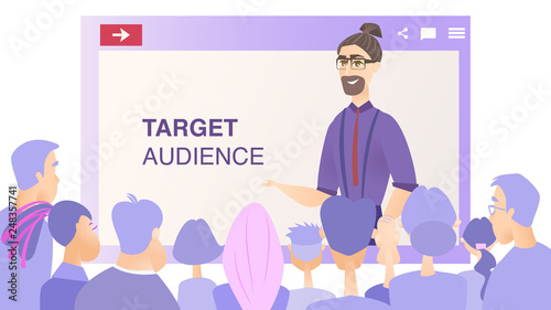 Illustration Product Presentation Target Audience