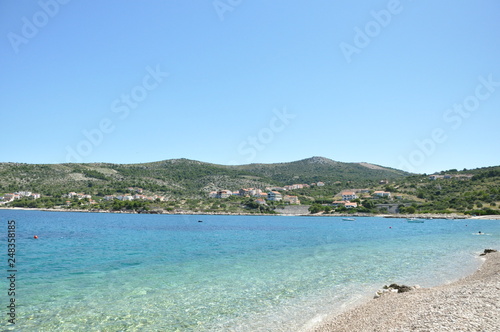 sand beach in croatia