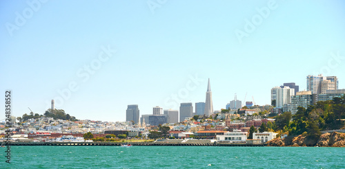 San Fransisco city Scape from the bay