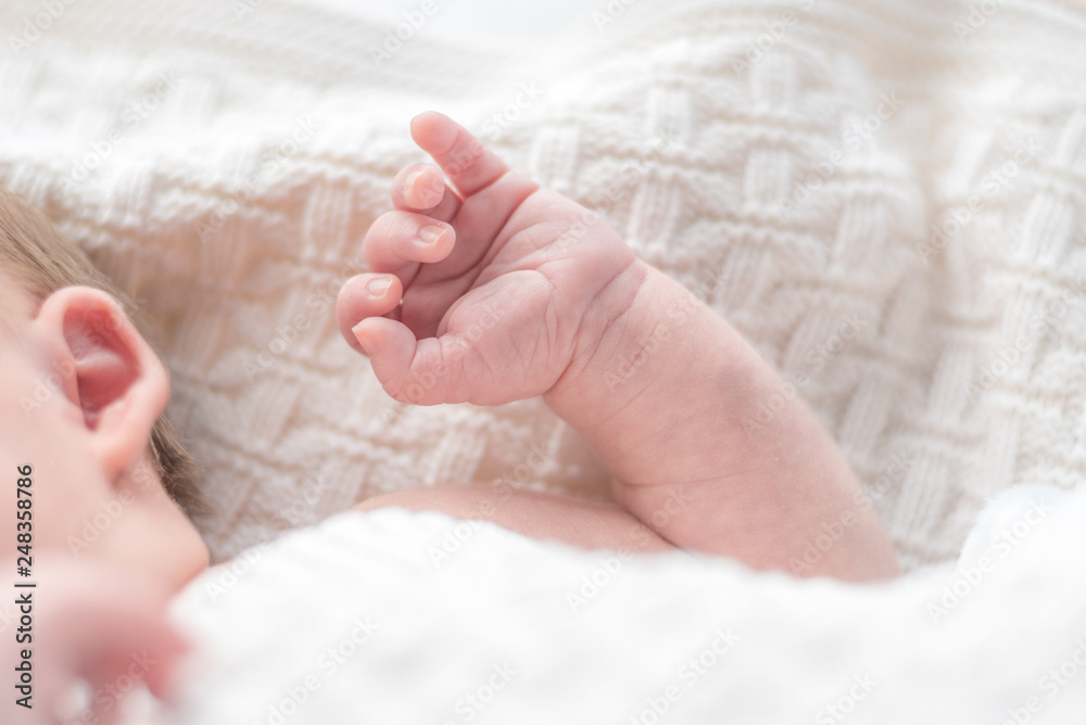 Babyhand, Neugeborenes im Detail Babyhand, Neugeborenes im Detail