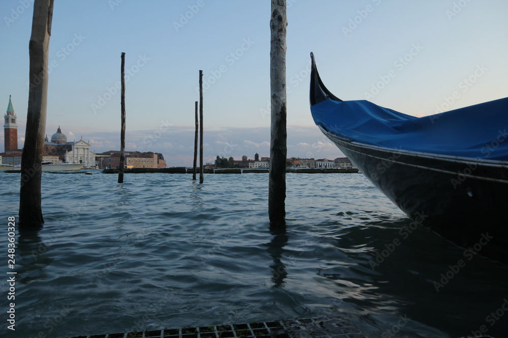 Venice Gondola by Skip Weeks
