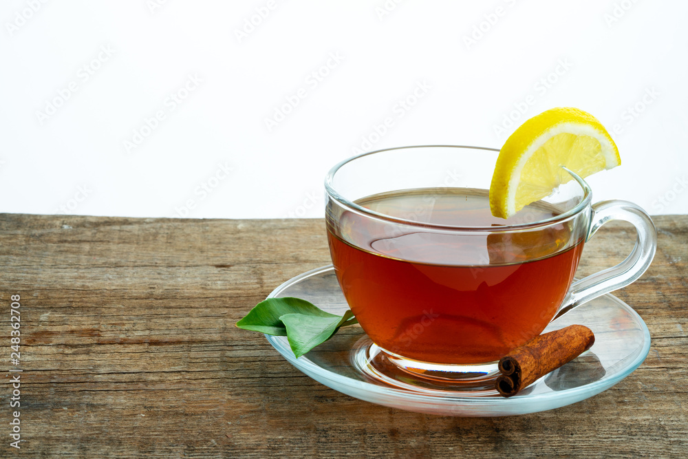 tea with lemon sliced tea with lemon sliced