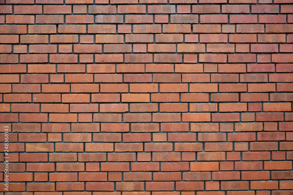 Obraz premium Modern wall in brick-pattern style
