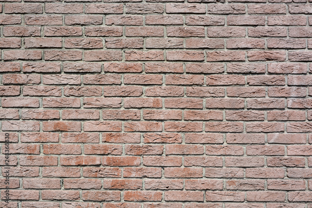 Obraz premium Modern wall in brick-pattern style