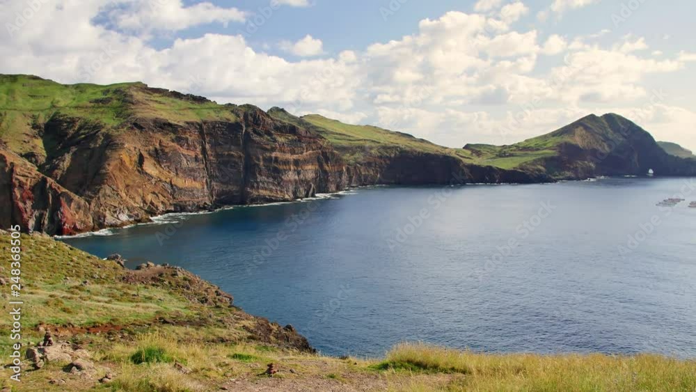 Ponta de Sao Lourenco. The most beautiful trail on Madeira Island. Ponta de Sao Lourenco. The most beautiful trail on Madeira Island.