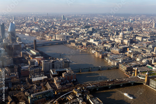 London view from the Shard © skovalsky