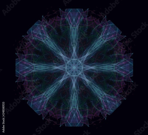 abstract fractal background