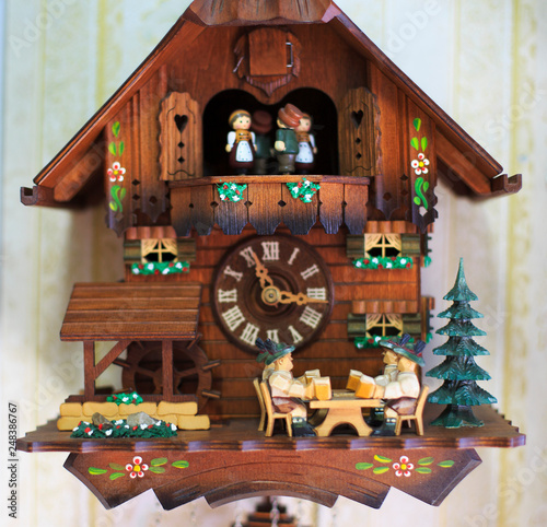 Cuckoo Clock From The Black Forest, Germany