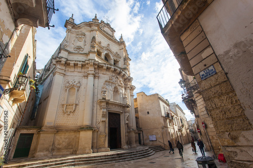 Church of San Matteo in Lecce, capital of the Baroque photo