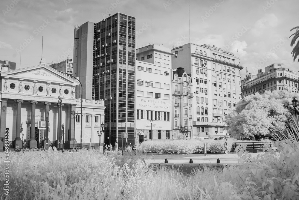 Buenas Aires, Argentina in Infrared