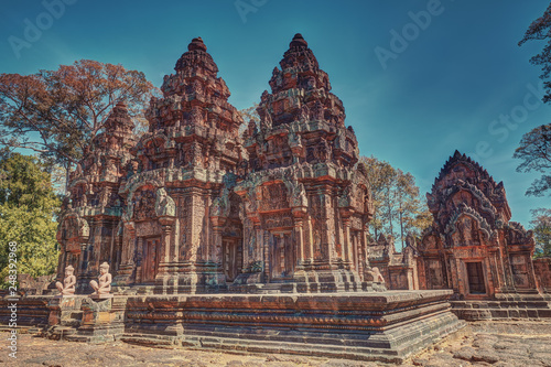 Banteay Srei temple angkor wat unesco world heritage site © Dmitry Volochaev