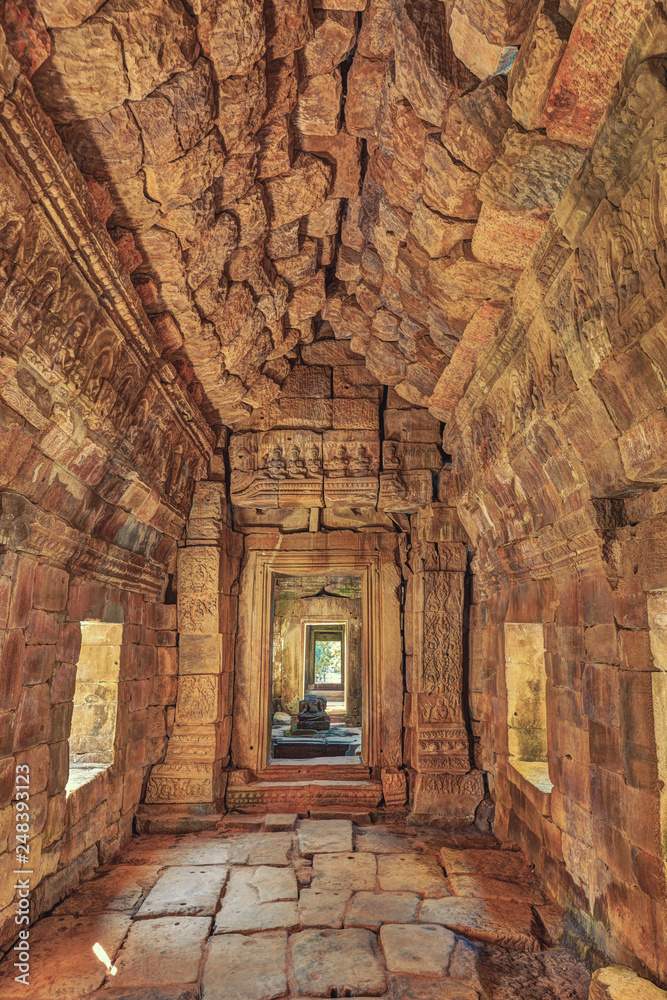 Preah Khan temple angkor wat unesco world heritage site
