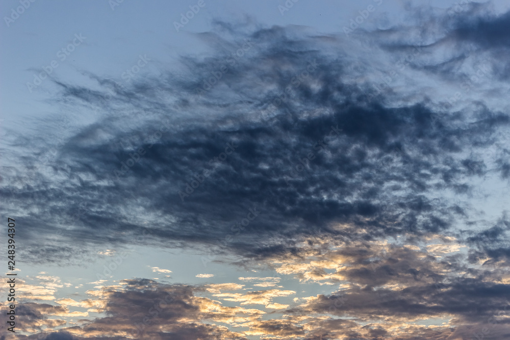 beautiful sky and clouds at the sunset beautiful sky and clouds at the sunset