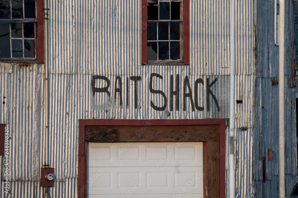 Bait Shack Sign