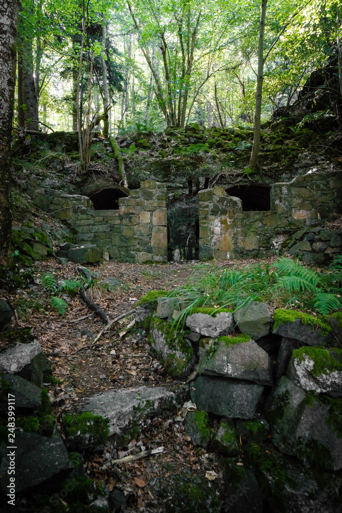 Bunker of world war one Battlefield Alsace France Bunker of world war one Battlefield Alsace France
