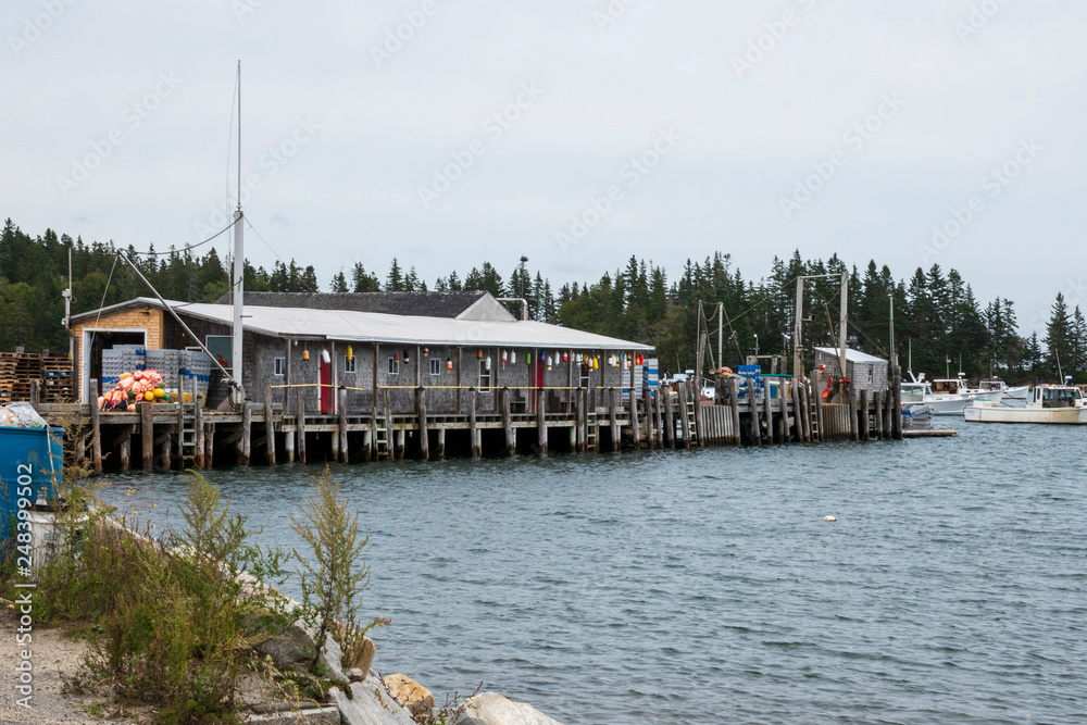 Fototapeta premium Lobster Fishing Shack