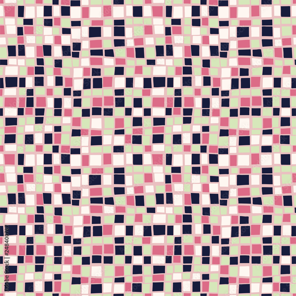 Fototapeta premium 幾何学パターン / シームレス