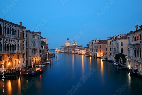 Venice Grand Canal night © rabbit75_fot