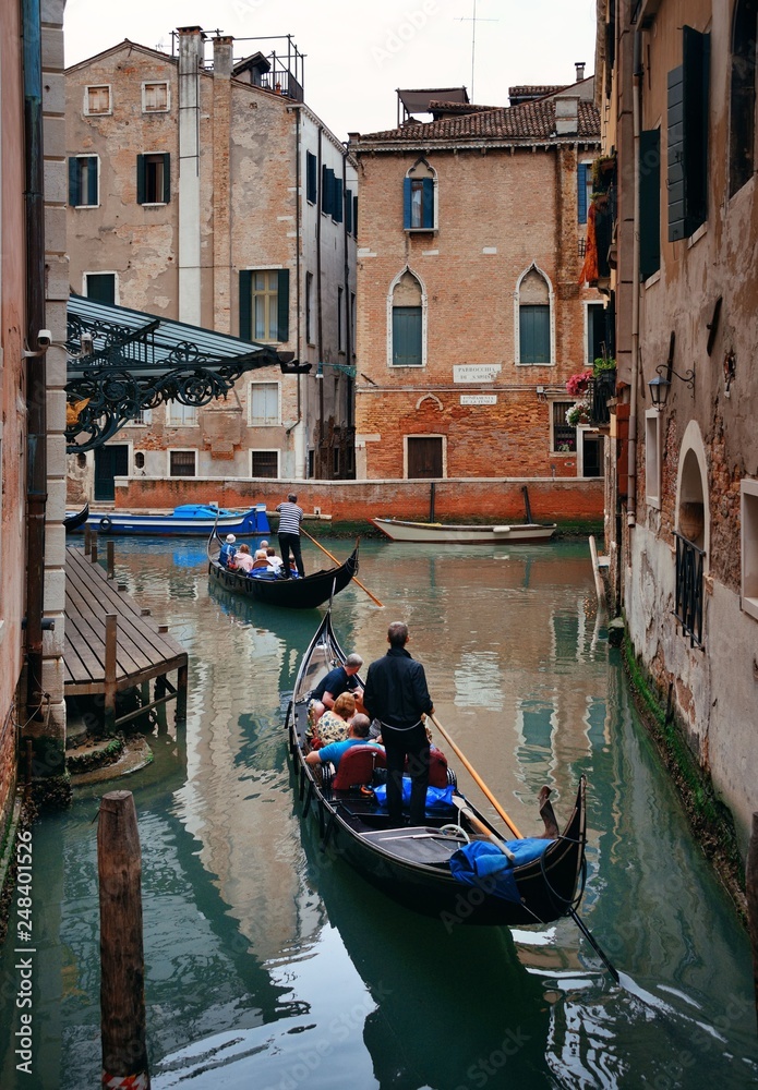 Venice canal Gondola