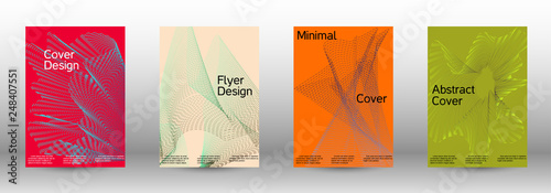 Minimal vector cover design with  linear waves.