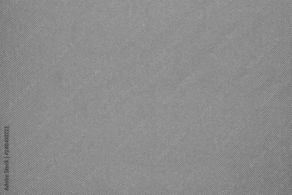 Grey fabric texture.Grey braided fabric background. - obrazy, fototapety, plakaty 