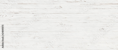 white wood texture background, top view wooden plank panel