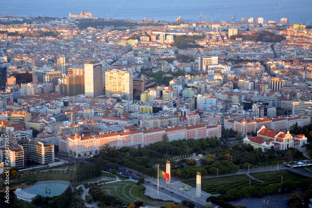 Panorama Lizbony, Portugalia